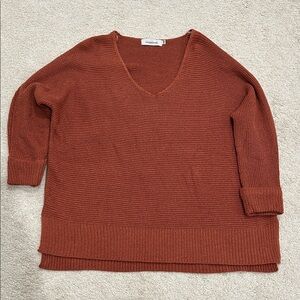 Magnolia Boutique NWOT Women's Rust Sweater